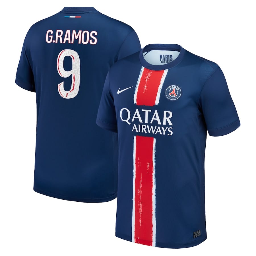 PACK JUNIOR PSG DOMICILE GONCALO RAMOS SAISON 2024-2025