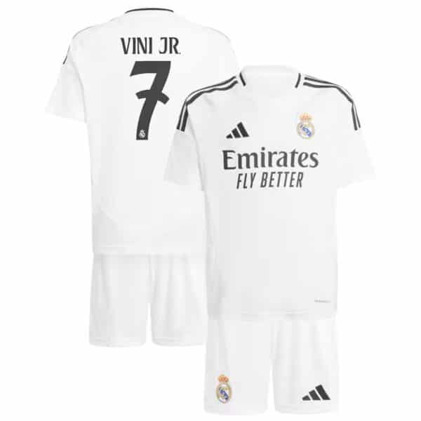 PACK JUNIOR REAL MADRID DOMICILE VINICIUS SAISON 2024-2025