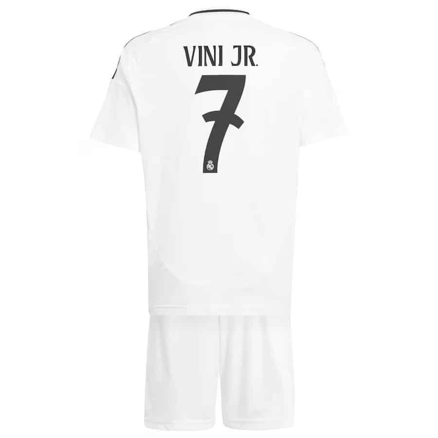 PACK JUNIOR REAL MADRID DOMICILE VINICIUS SAISON 2024-2025