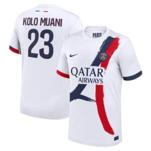 MAILLOT PSG EXTERIEUR KOLO MUANI SAISON 2024-2025