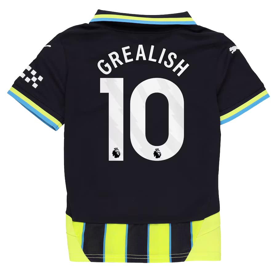 PACK JUNIOR MANCHESTER CITY EXTERIEUR GREALISH SAISON 2024-2025