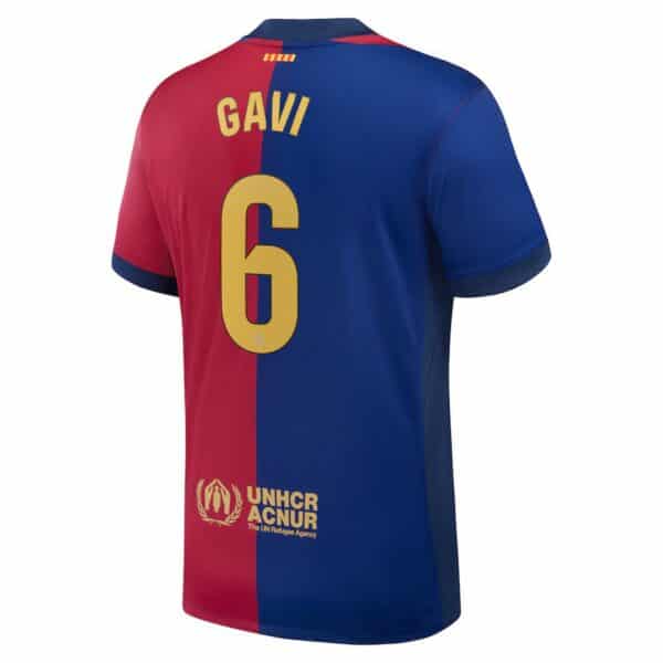 MAILLOT FC BARCELONE DOMICILE GAVI SAISON 2024-2025