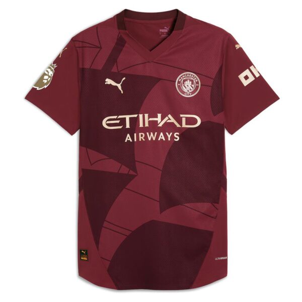 MAILLOT MANCHESTER CITY THIRD VERSION AUTHENTIC SAISON 2024-2025