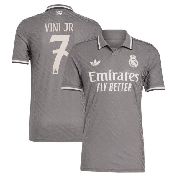 MAILLOT REAL MADRID THIRD VINICIUS VERSION AUTHENTIC SAISON 2024-2025