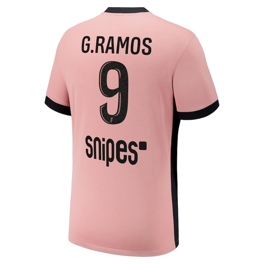 MAILLOT PSG THIRD GONCALO RAMOS SAISON 2024-2025